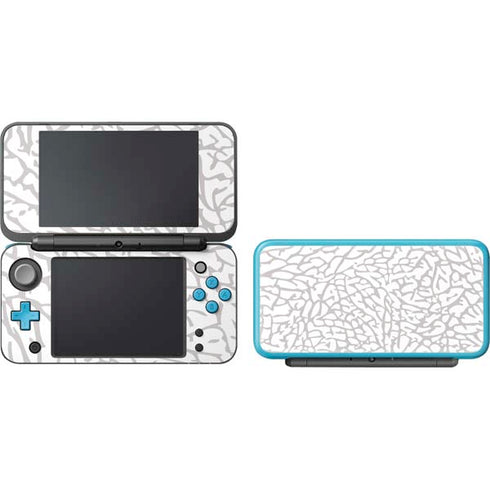 Elephant Print White Nintendo 2DS XL (2017) Skin